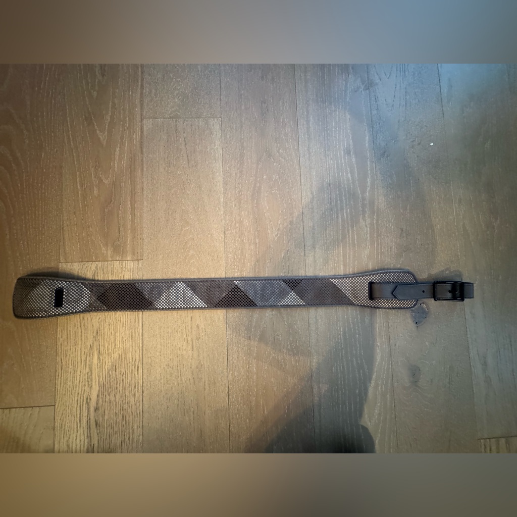 Burberry Check Belt Size 30” / 70 Cm. Perfect Conditions.